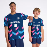 Flight Jersey Arrows - Navy & Pink